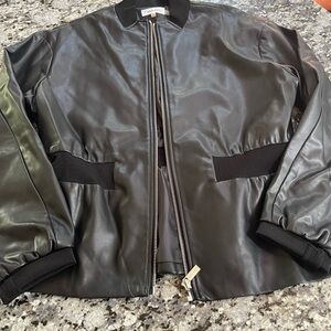 Calvin Klein Black Bomber Jacket